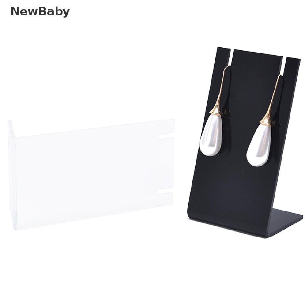 NewBaby Jewelry Earring Ear Studs Organizer Stand Holder Show Display Mini Rack Showcase ID