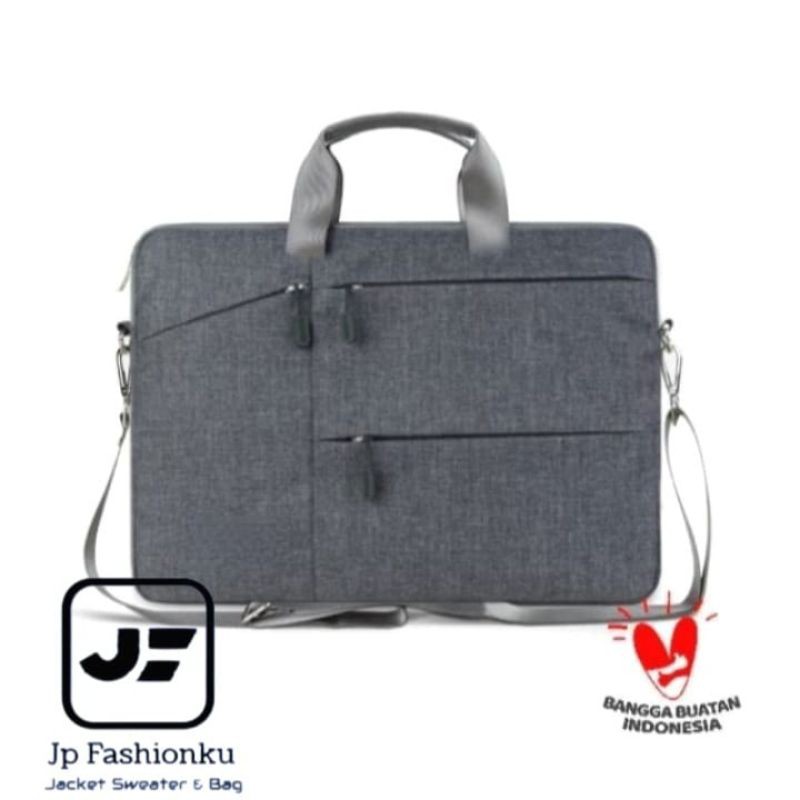 Tas Laptop13 - 14 inch Selempang Jinjing,Kantor, Sekolah ,  guru,  Serbaguna