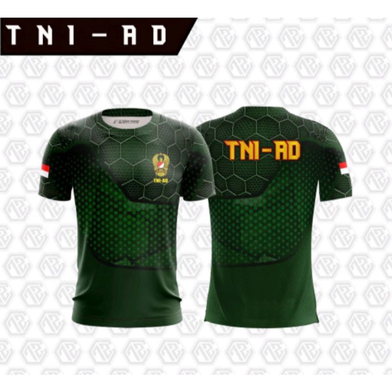 kaos TNI AD Full Print // Jersey TNI AD