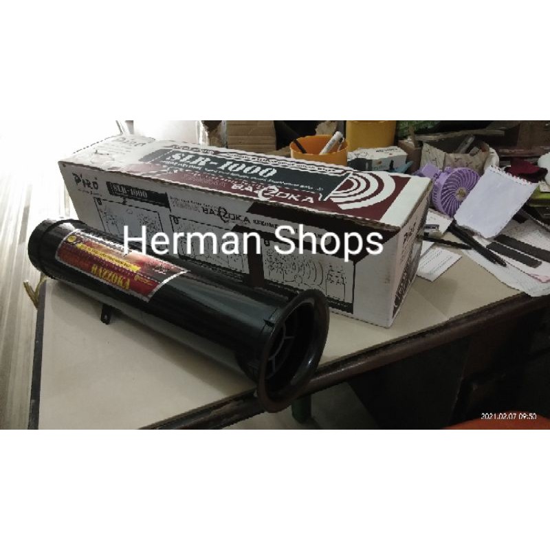 PIRO tweeter Bazoka Tembak SLR 1000 speaker walet