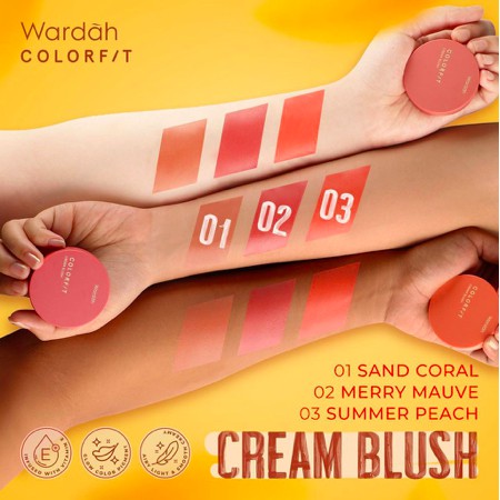 Wardah Colorfit Cream Blush | Blush On Perona Pipi