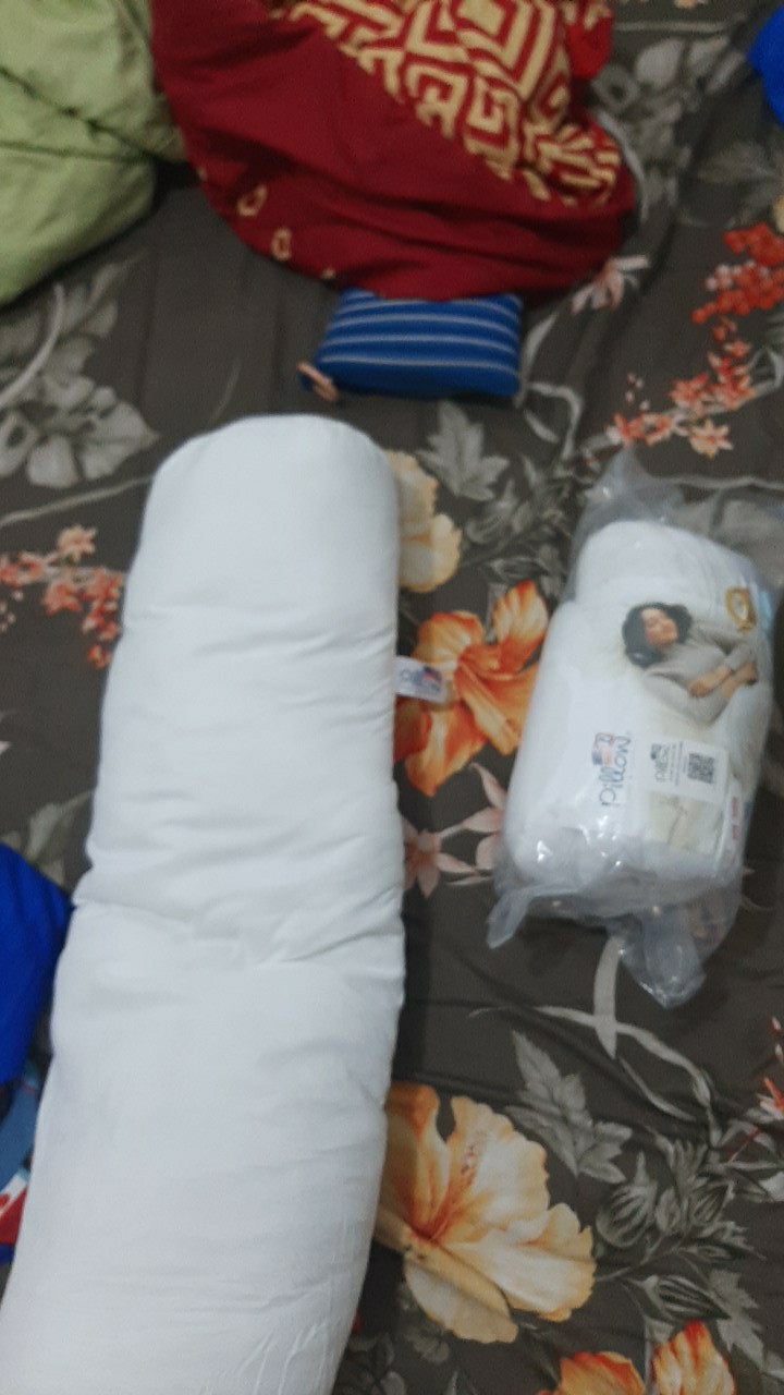 ⭐⭐⭐⭐⭐ Guling Hotel Silicon Pillow, Panjang 75cm Diameter 17cm