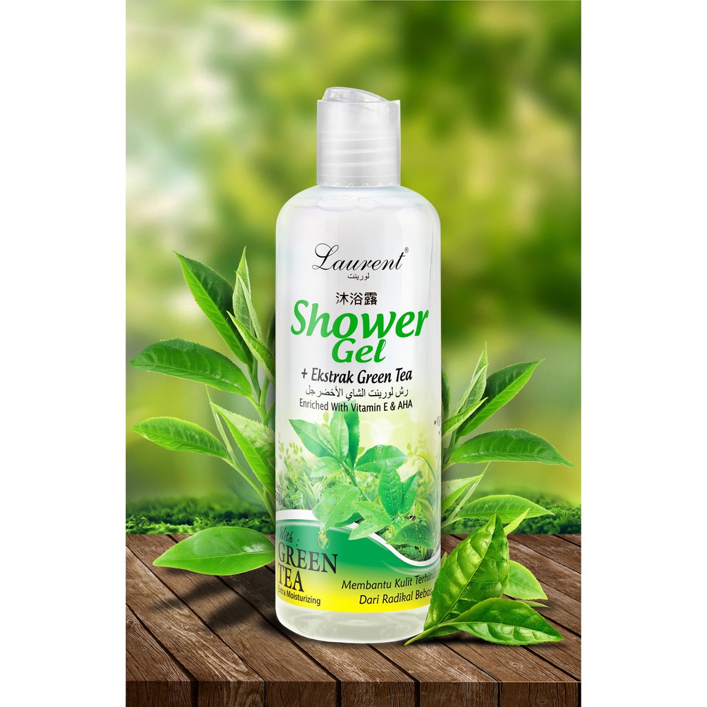 Laurent Shower Gel Green Tea - 250ml