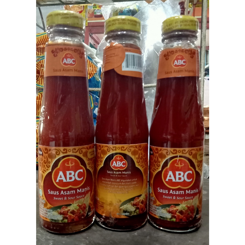 

Saus asam manis ABC sweet & sour sauce 195ml