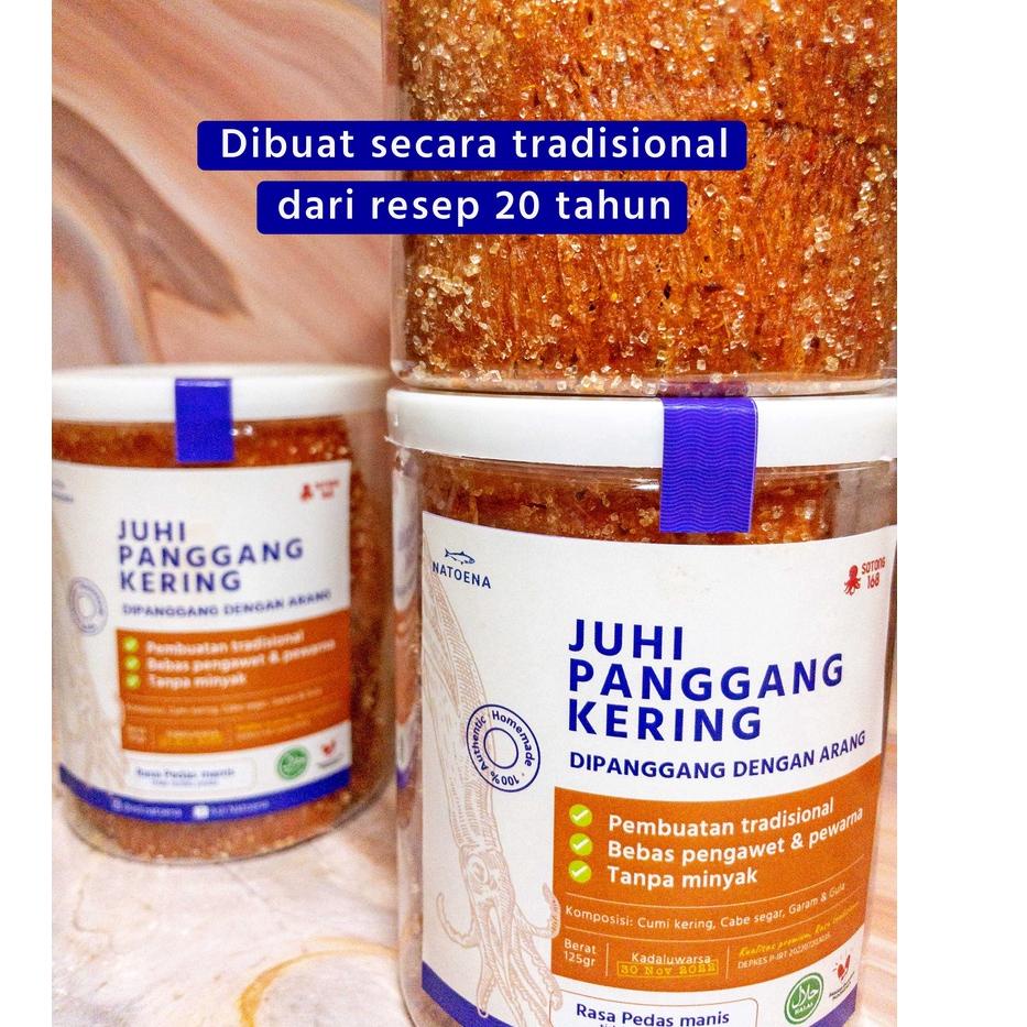 

✨TERBARU✨ Juhi Panggang Pedas Manis Dipanggang dengan Arang / Snack Jiu He Homemade / Cumi kering Enak / Dried cuttlefish Premium / Bebas pengawet & Pewarna murah