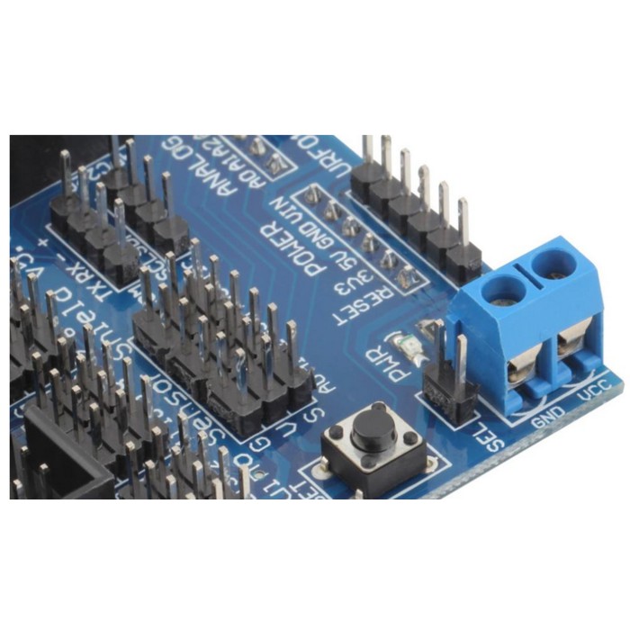 HQ Sensor Shield Digital Analog Module Servo Motor Arduino UNO R3 MEGA