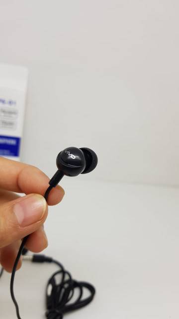 Handsfree Vivo Headset Vivo Super Bass Stereo Jack 3.5mm 120cm HF Vivo Universal with Microphone