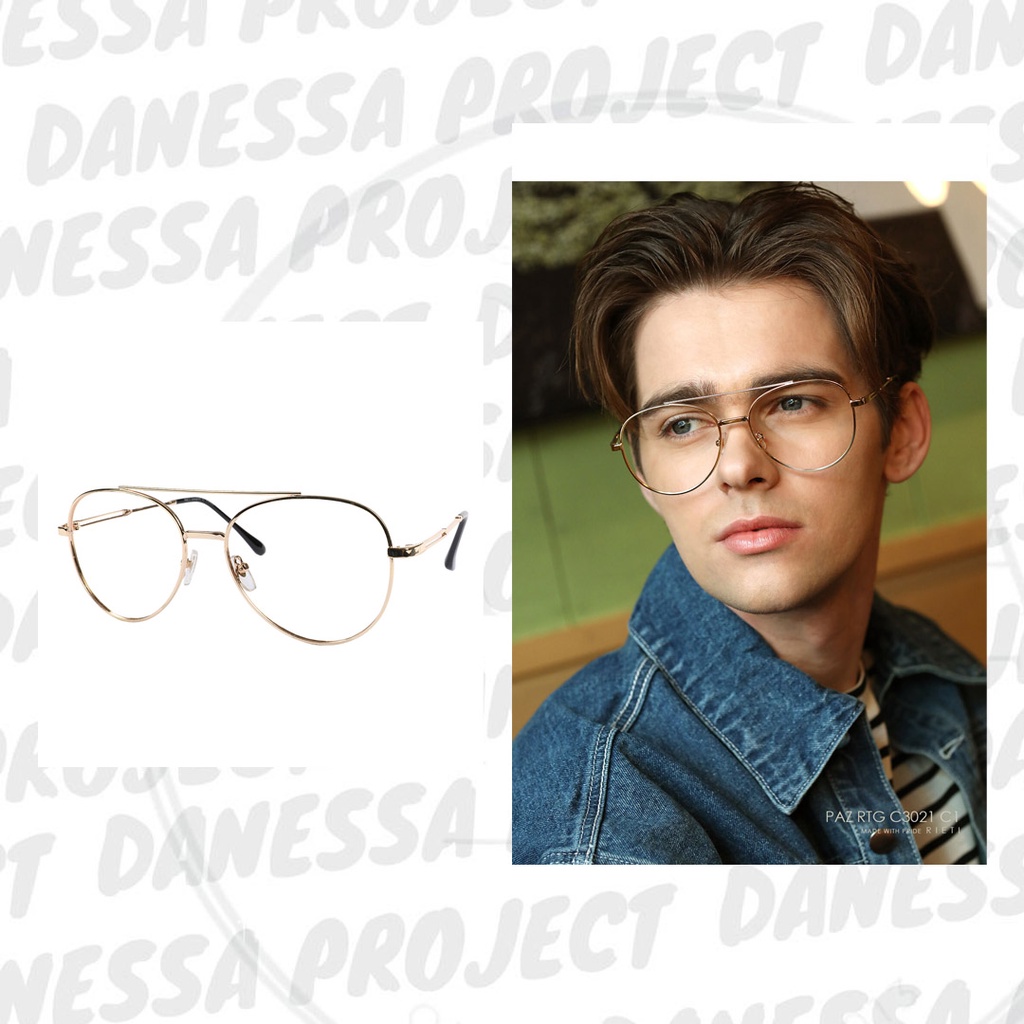 Kacamata RIETI PAZ RTG C3021 Kacamata Korea | Dipakai oleh BTS V, Chanyeol EXO, Seo Yeji