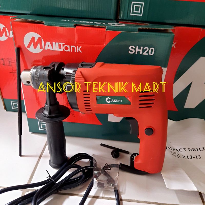 Impact Drill Mailtank SH20 Bor Tembok Beton 13mm Mailtank SH20