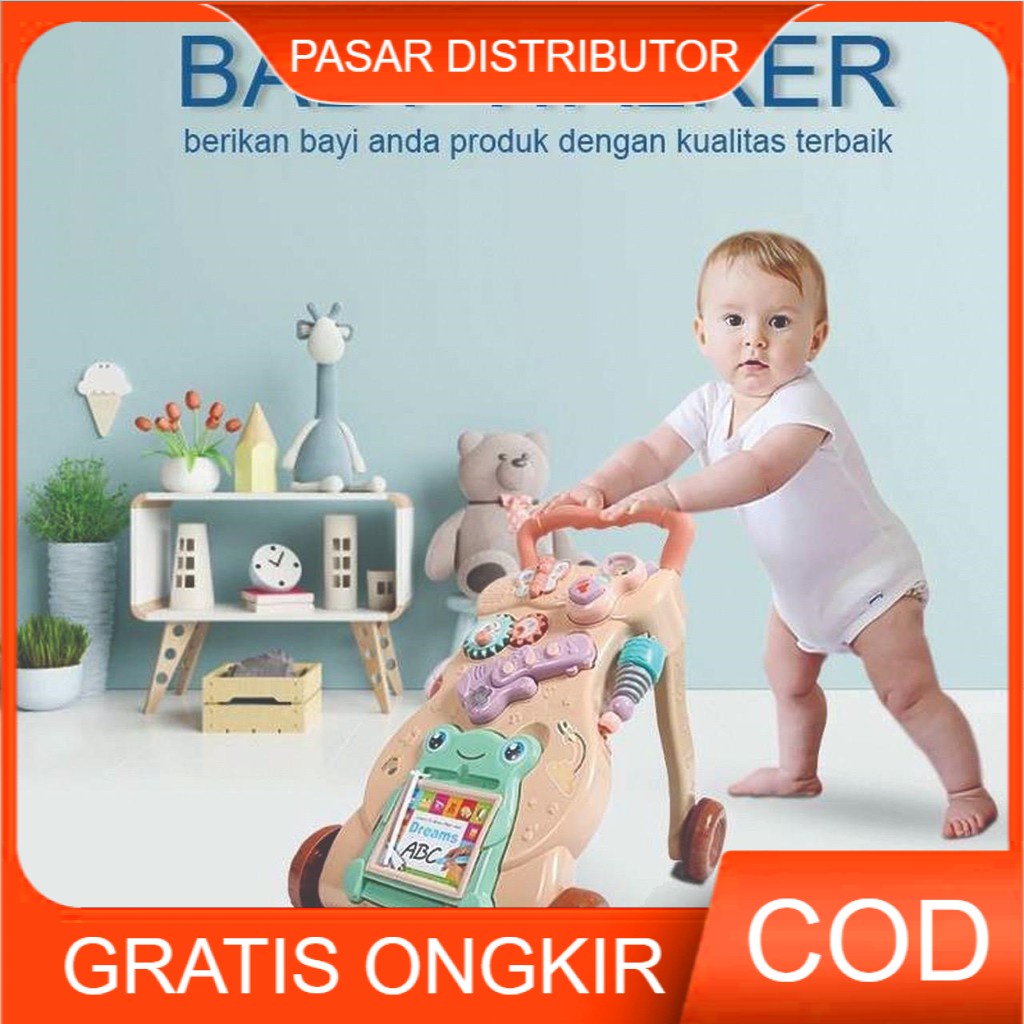 Mainan Bayi Music Walker Dengan Pemberat Baby Walker - Aktivitas Bayi - Mainan Anak