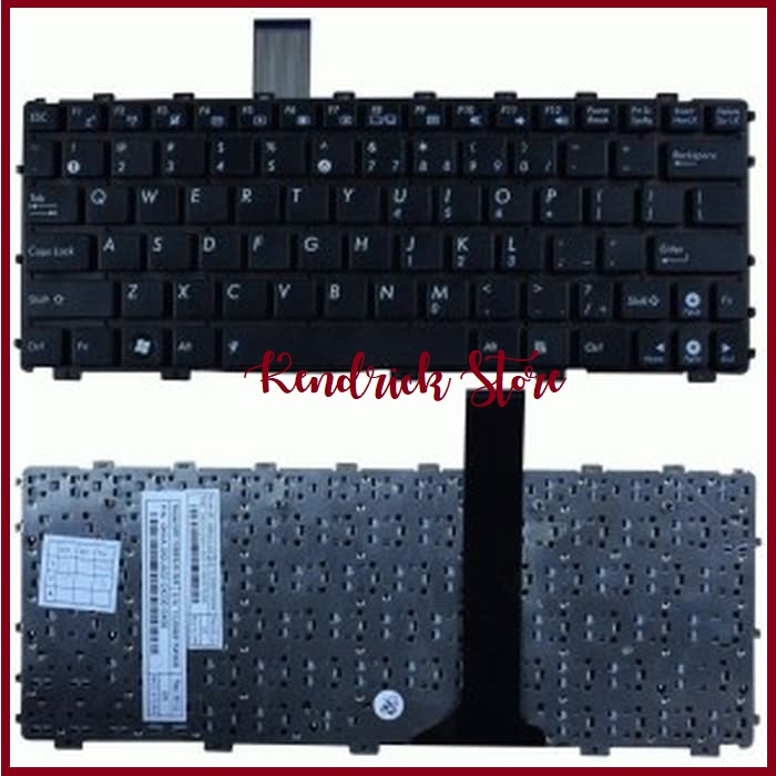 Original Keyboard Asus Eee PC 1015 1015B 1015BX 1015CX 1015P 1015T - Hitam