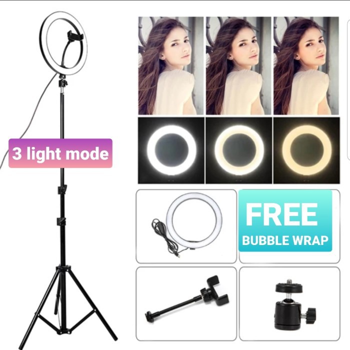 TRIPOD SELFIE RING LIGHT M-26 BEAUTY RING