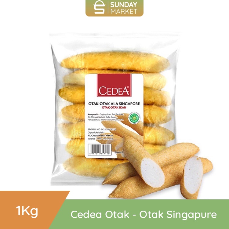 

Cedea Otak-Otak Singapore 500g - 1kg | Frozen Food