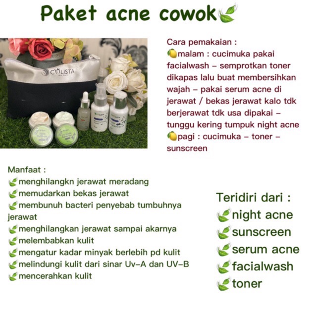 colista skincare acne
