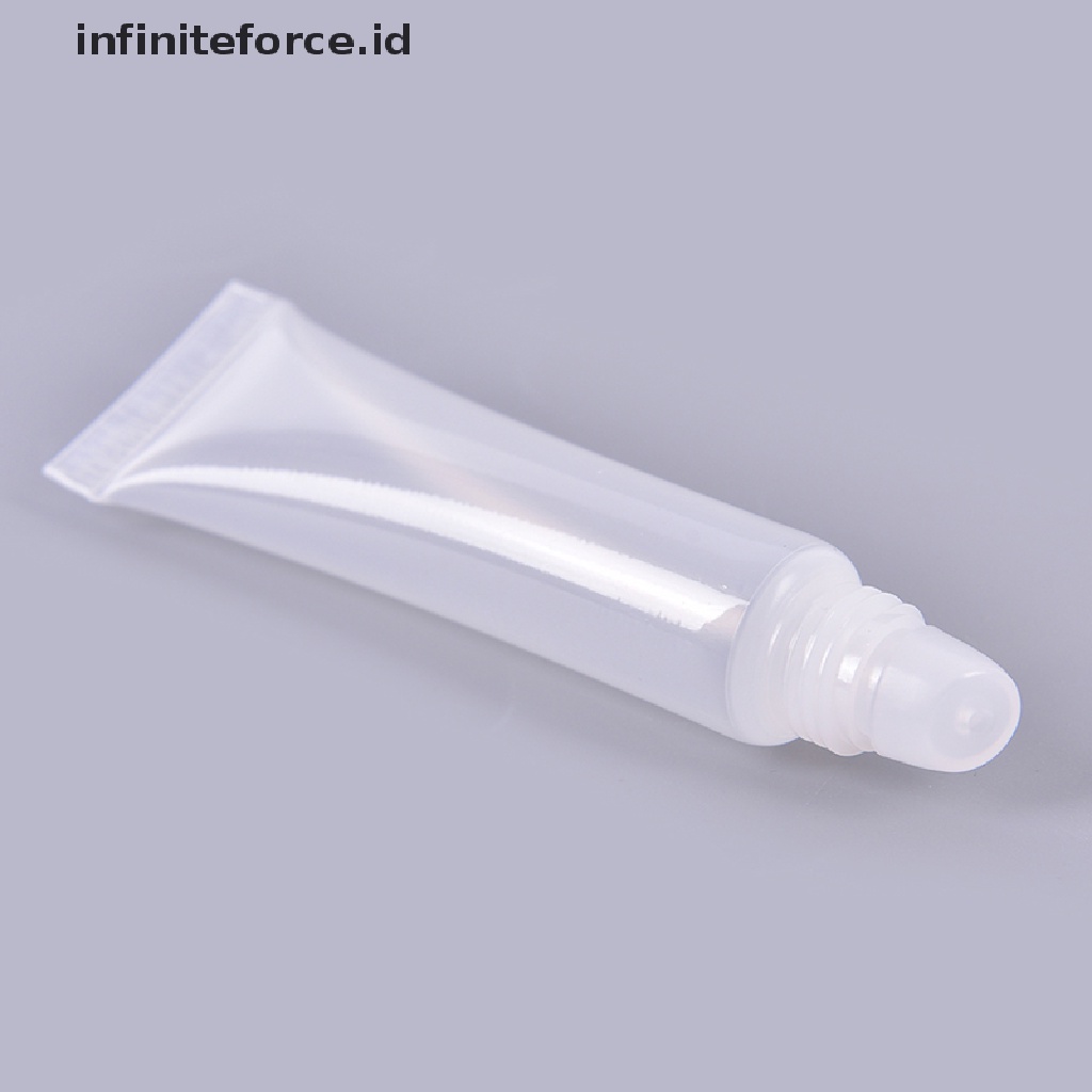 (Infiniteforce.Id) 20pcs / Set Botol Tube Kosong 8ml Untuk Lipstick / Lip Gloss / Lip Balm