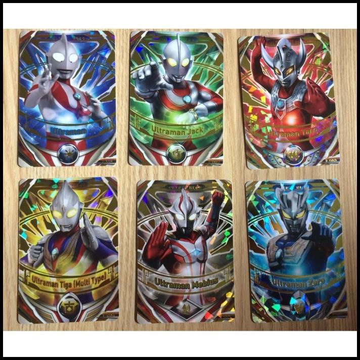 (Harga Termurah) Set Ultraman Fusion Card Typ Ultra Rare