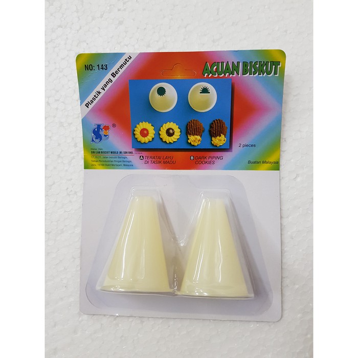 Sin Lian No. 143 Acuan Kue Semprit 2pcs / Spuit Semprit