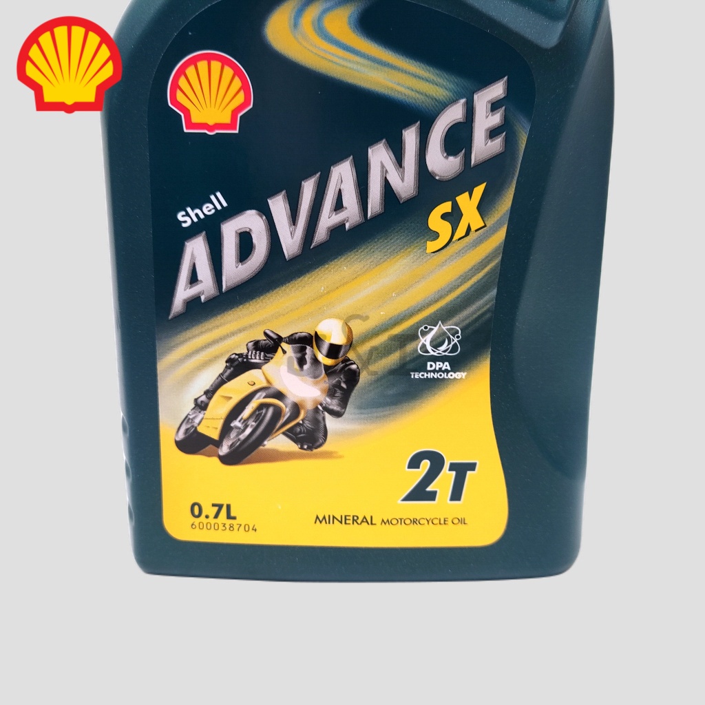 Oli Shell Advance SX 2T JASO FB 0.7 Liter - Oli samping