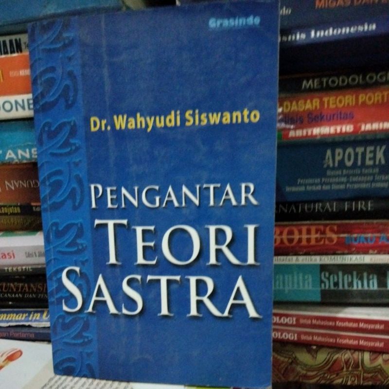 Jual Pengantar Teori Sastra By Dr Wahyudi Siswanto | Shopee Indonesia