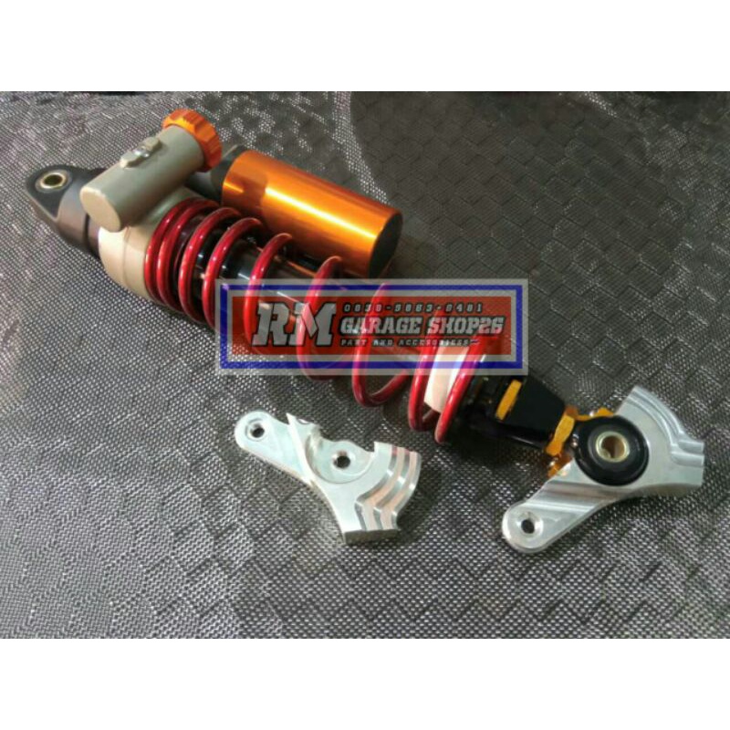 shok showa Stell cnc thailand anting bebek uk 340m plus raiser anting bebek custome buat mio fino