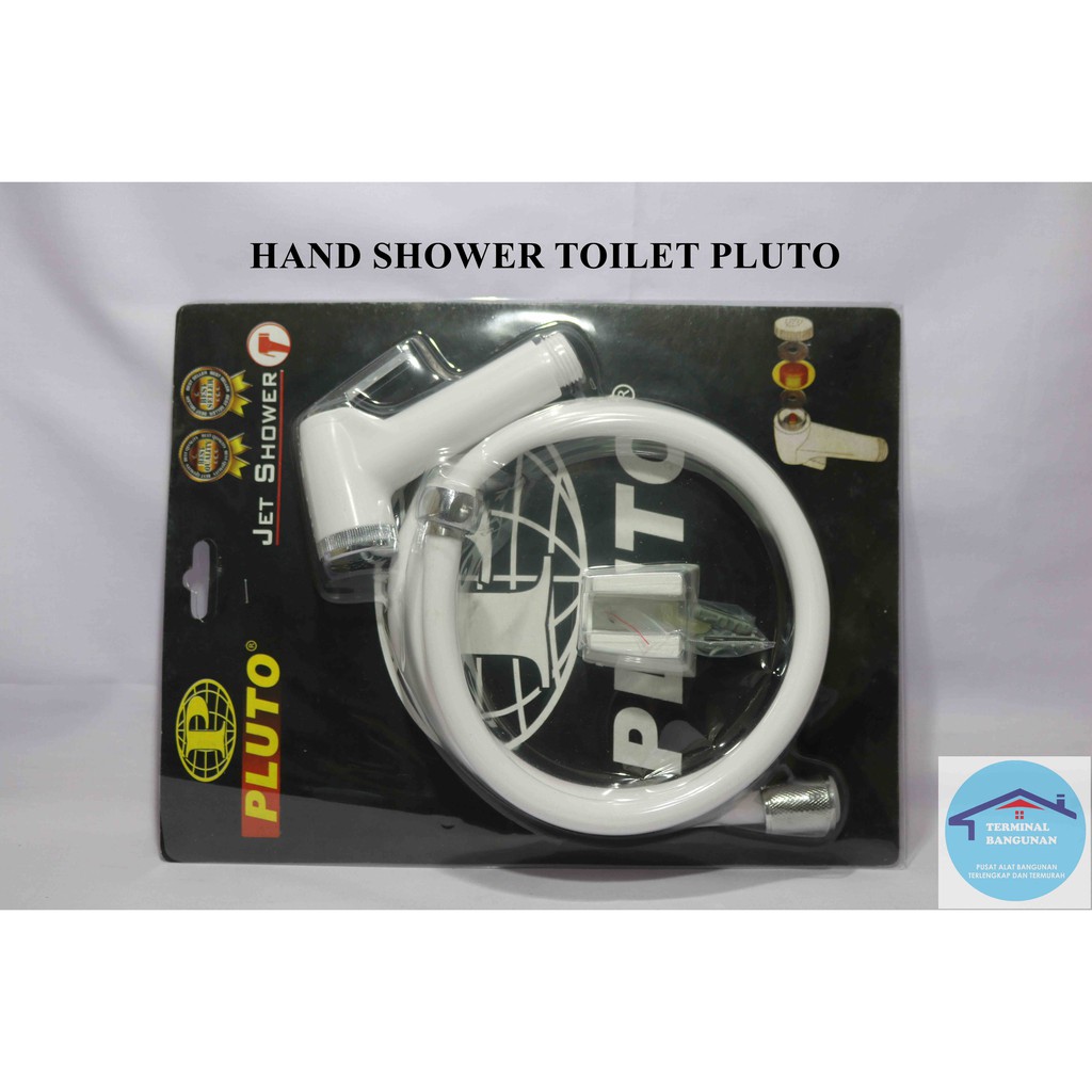 Jet shower toilet pluto