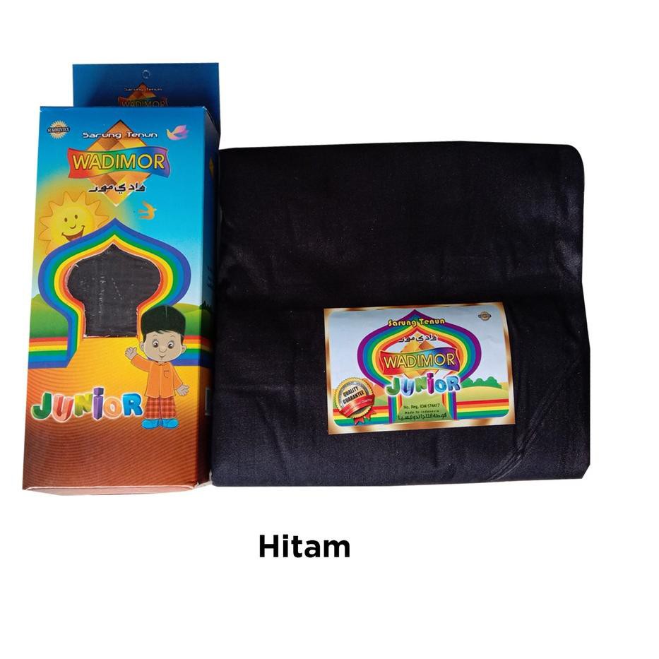 TERLAKU SARUNG ANAK Wadimor Polos HITAM BERGARIS SARUNG ANAK [21]