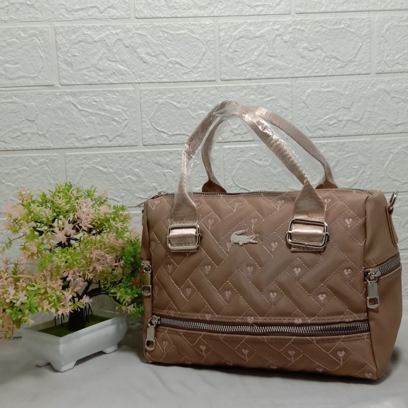 Tas Selempang wanita Speedy tabung kokola bordir sling bag style korea