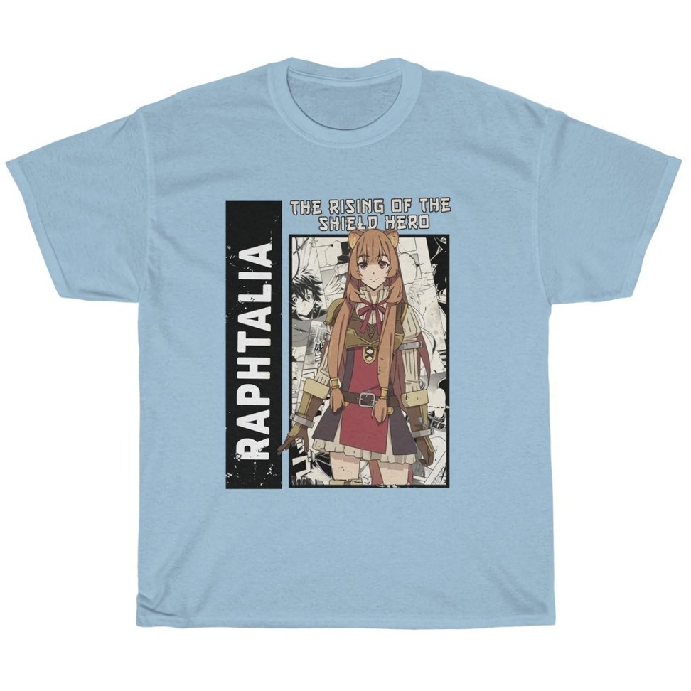 Tshirt Raphtalia Shield Hero Anime Character Premium Unisex