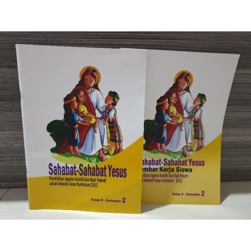 Buku SD Sahabat Sahabat Yesus kelas 5