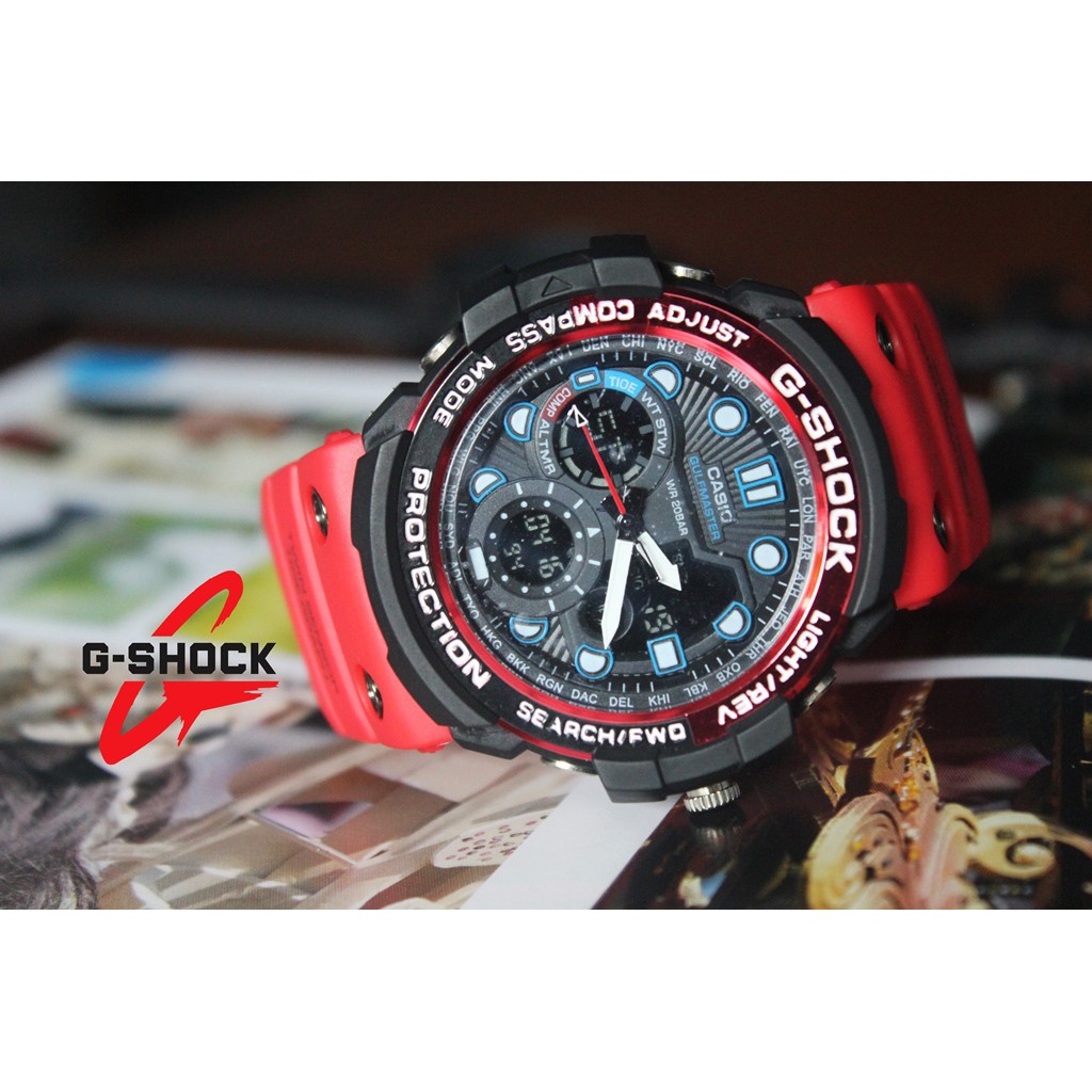 Jam tangan gshock N1000 Merah