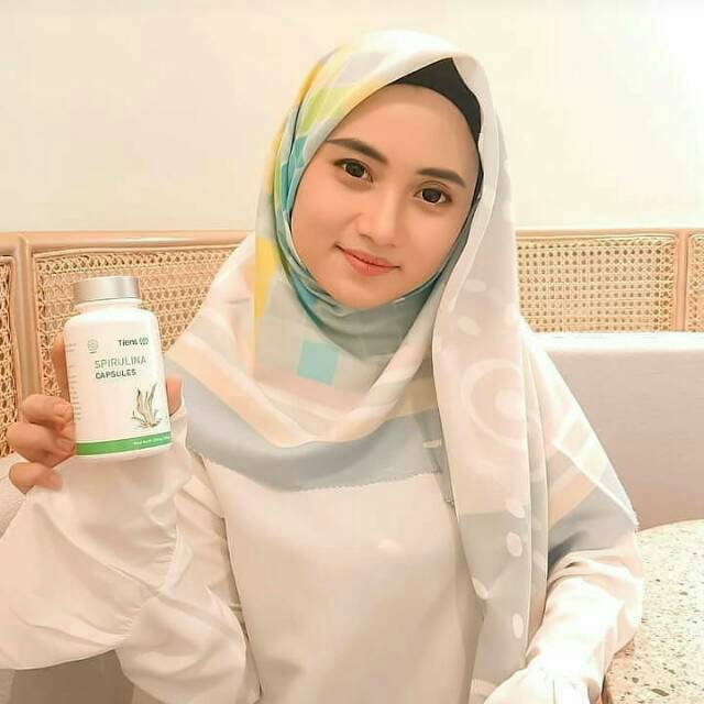 Masker spirulina tiens asli original
