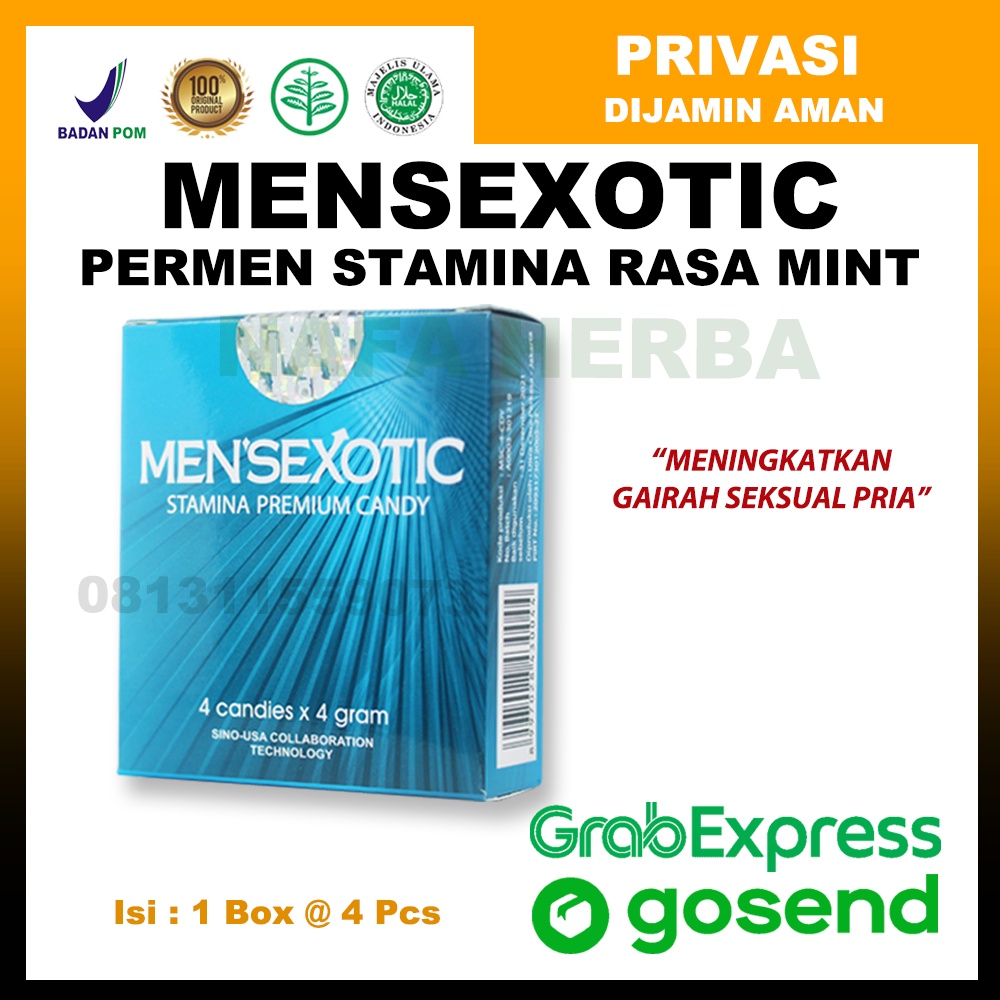Asli Mantap! - Permen Stamina Pria Men | sexotic Candy Asli Original 4 BIJI