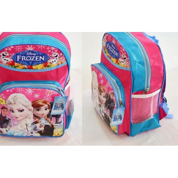 ♜ Tas Frozen sekolah TK anak perempuan disney ransel souvenir ultah ☼