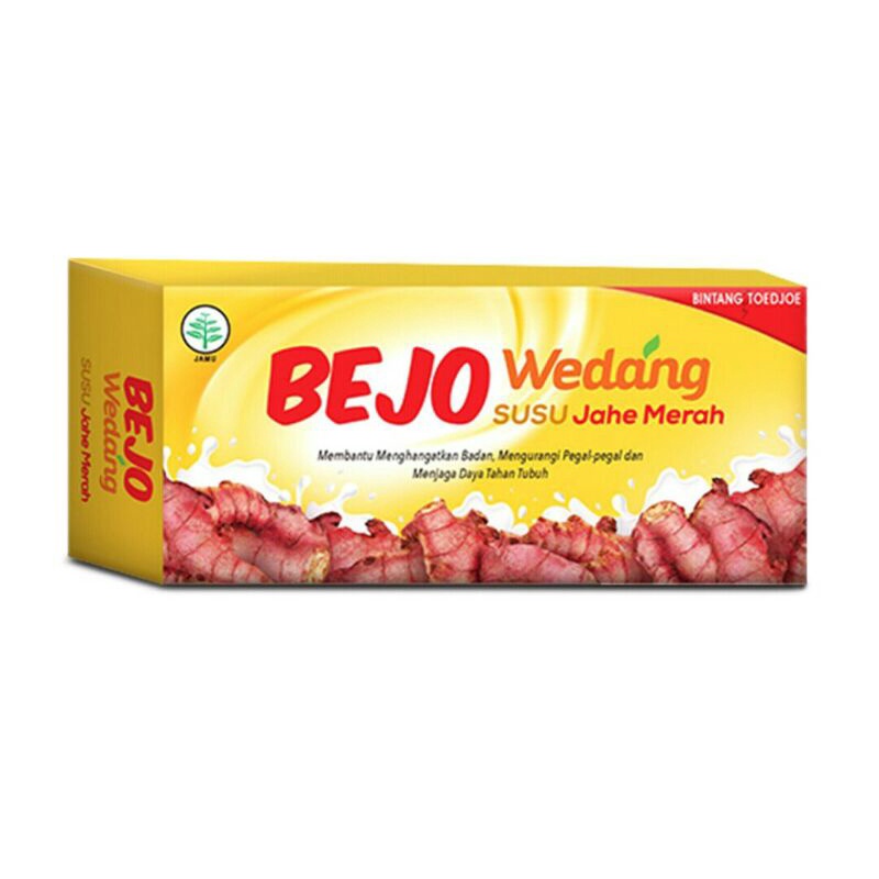 

BEJO Wedang Susu Jahe Merah Sujamer 1 Box 5 Sachet