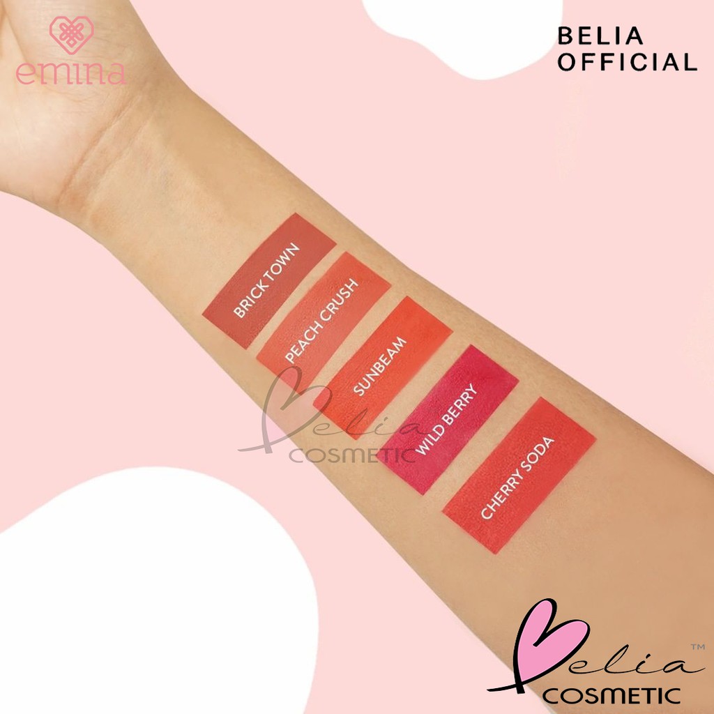 ❤ BELIA ❤ EMINA Creamy Tint NEW 1-5 3.6g | lip tint creammy emina creamytint