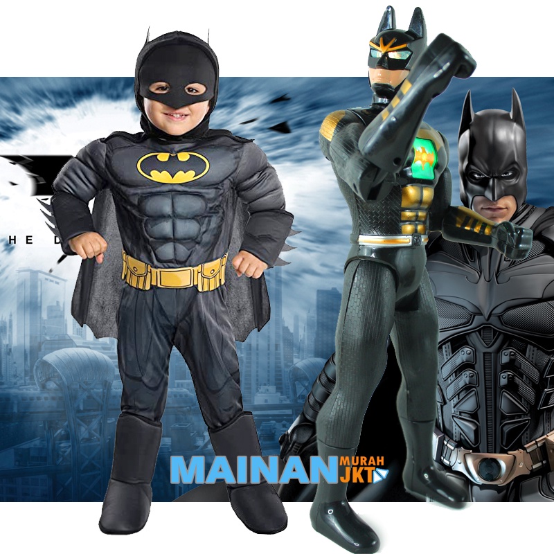 MAINANKEI MAINAN ANAK MURAH MAINAN ROBOT BATMAN SUPERHEROES SH3 MAINAN ANAK KARAKTER ASKI SUPERHERO