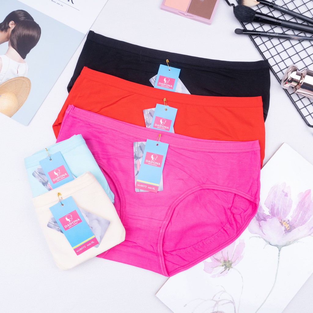 BEE - Celana Dalam Import Undies Wanita Perempuan Kualitas Import Jahitan Belakang Daifona 9072