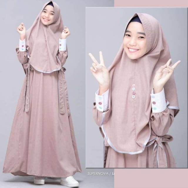 GAMIS ANAK PEREMPUAN Maya syari 14-16tahun 14tahun 15tahun 16tahun edisi