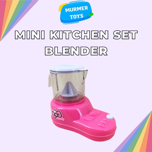 Mainan Blender Anak Menyala Mainan Cooking Mainan Set Anak 129-155 Mini Kitchen Set Blender