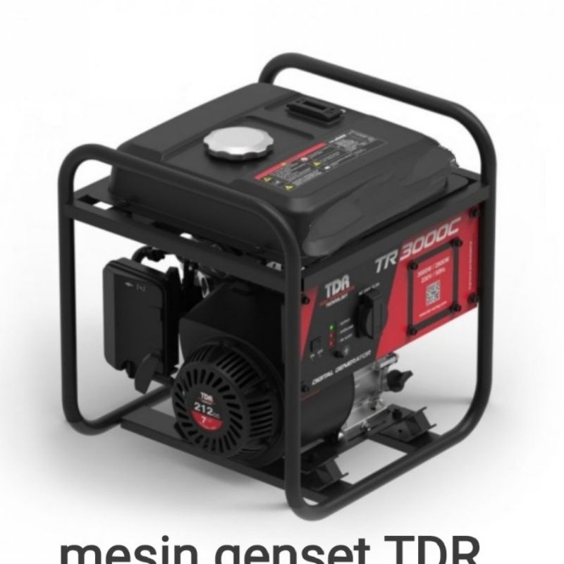 mesin genset 2800 watt - generator inverter TDR TR 3000 - genset TDR