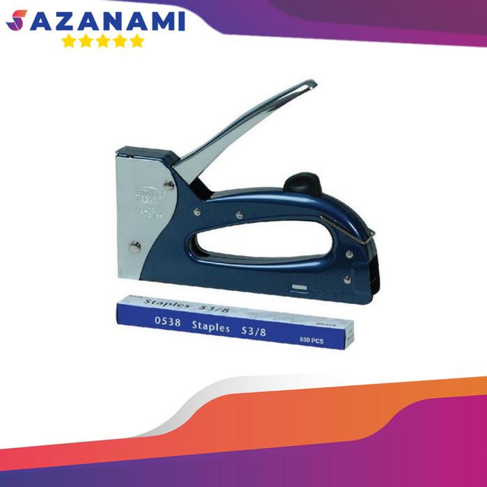 

[Cod] Gun Tacker Stapler Tembak Kw Trio 8513 Hekter Staples Staple Gun