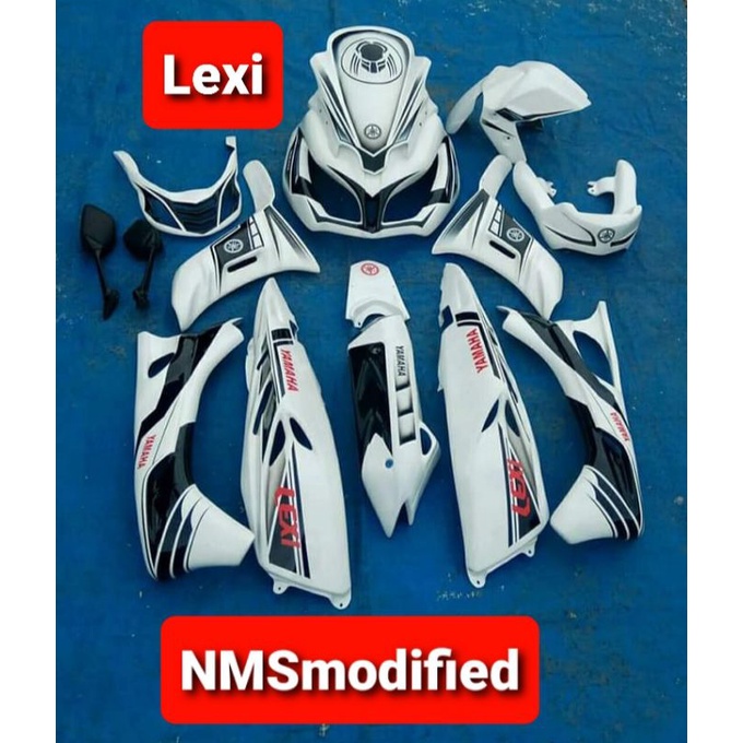 Paket Fullset Body Yamaha Lexi Model Predator