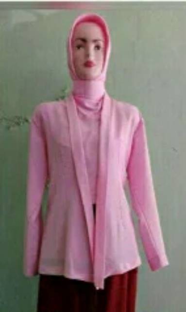 Paket lengkap seragam psr bhayangkari muslim lengkap