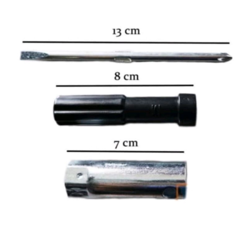 tolkit Kunci busi Honda original AHM cocok semua motor bebek-3