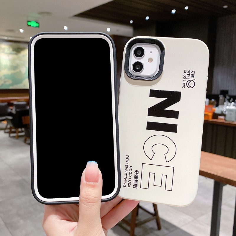 3 in 1 Casing Silikon iPhone 11 12 13 Pro MAX X XR XS MAX 7 8 Plus Anti Jatuh