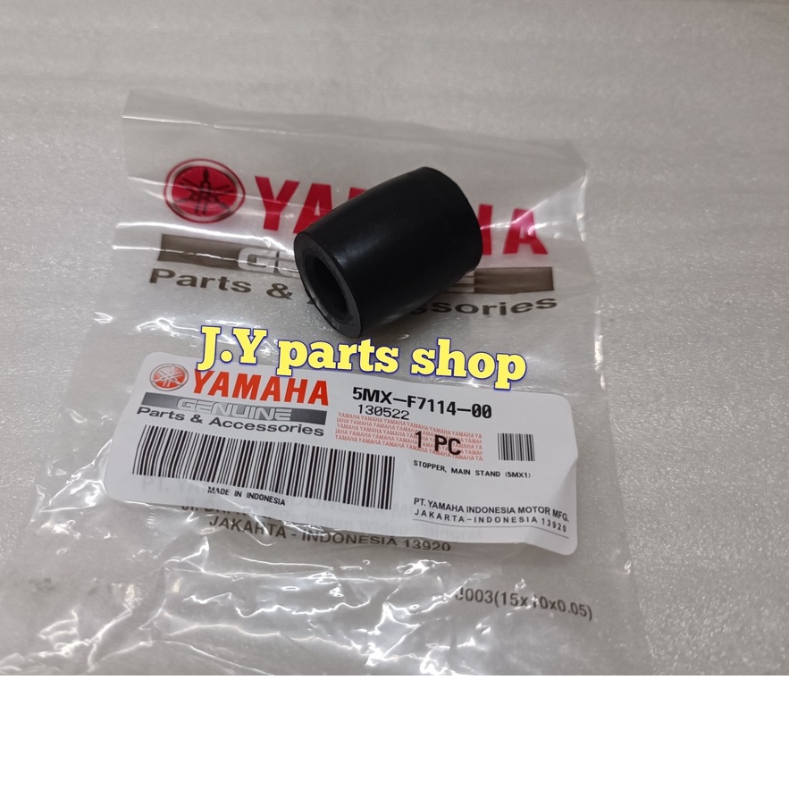 KARET STOPPER MAIN STAND MOUNTING AYUNAN MESIN 1 PCS MIO SPORTY SOUL FINO KARBU NOUVO 5MX-F7114-00