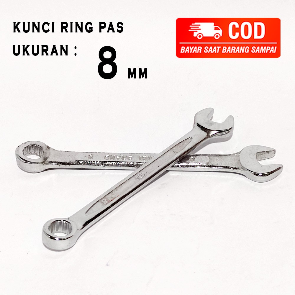 KUNCI RING PASS FUKUNG 8 MM