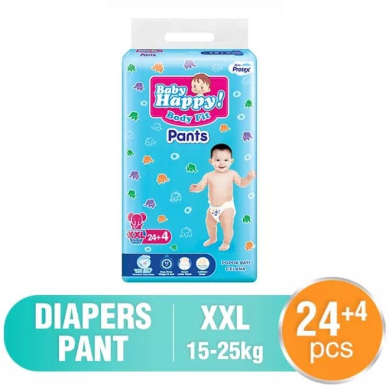 Baby Happy Pants XXL 24+4