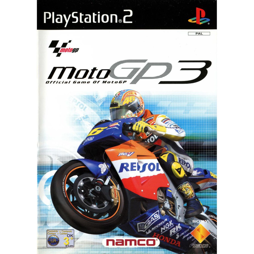DVD Kaset Game PS2 Moto GP 3