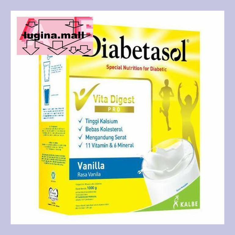 

Lugeypsum Diabetasol Vanila 1 Kg S30Luu